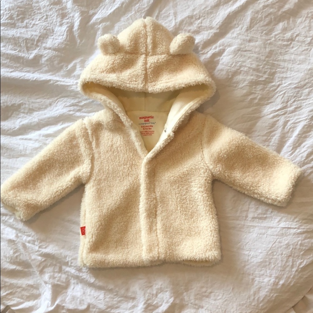 Magnetic Me Fleece Magnetic Hooded Jacket